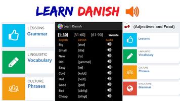 Learn Danish capture d'écran 2