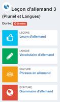 Apprendre l'allemand capture d'écran 1