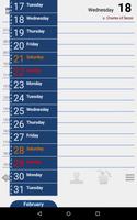 Agenda 2018 capture d'écran 2