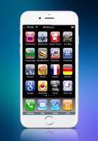 Launcher IOS  IPhone 7 Plus+ captura de pantalla 2