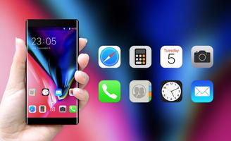 Theme for iPhone 8: os 11 wallpaper HD screenshot 3