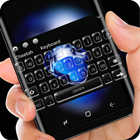 Keyboard for iPhone X Black Zeichen