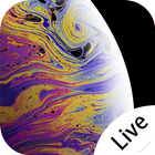 Phone XS MAX live wallpaper أيقونة