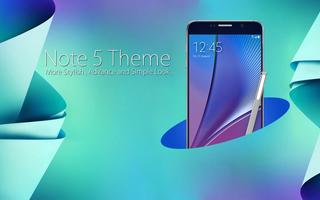 Note 5 Launcher and Theme পোস্টার