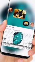 Keyboard for iPhone 7 white Emerald screenshot 2