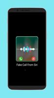 Fake Call For Siri Prank Affiche