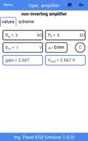 Operational amplifier capture d'écran 1