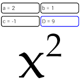 Quadratic equation simgesi