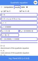 Equação quadrática imagem de tela 1