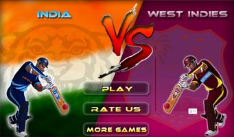 Cricket India Vs West Indies Cartaz