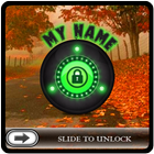 My Name Lock Screen Theme icône