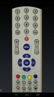 Remote Control for Amino IPTV Plakat