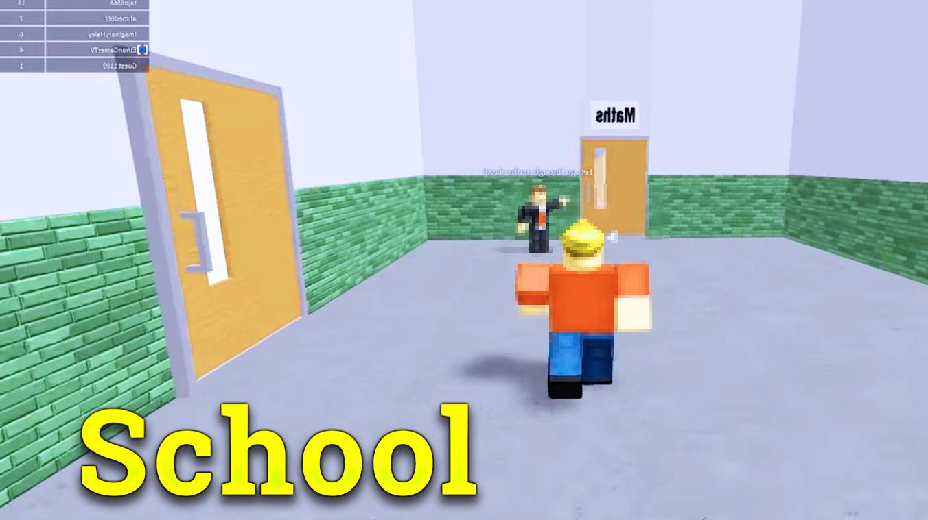 roblox escape da escola escape school obby youtube