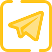 تلگرام زرد پلاس با حالت روح