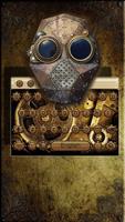Iron Gear Steel Keyboard Theme পোস্টার