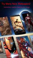 Iron Infinity Wars Wallpapers HD capture d'écran 1