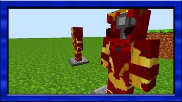 New Iron-Man mod for minecraft pe 海报