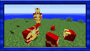 New Iron-Man mod for minecraft pe 截图 1