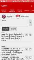 Kamus Inggris capture d'écran 1