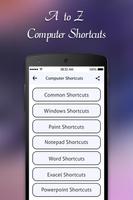 Computer Shortcut Keys اسکرین شاٹ 2