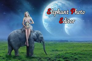 برنامه‌نما Wild Life Elephant Photo Editor عکس از صفحه
