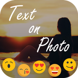 Stylish Text Over Photo icon