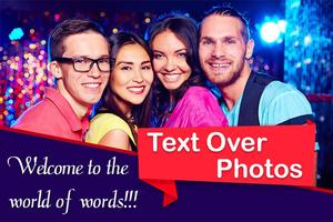 برنامه‌نما Stylish Text Over Photo عکس از صفحه