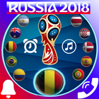 Live World Cup 2018 Ringtones (All Theams) icône