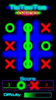 TicTacToe Neon Poster