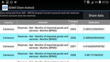 Poster SDMX smartphone client