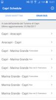 Capri Schedule تصوير الشاشة 2