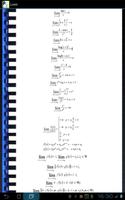 برنامه‌نما Uni Math Formulas عکس از صفحه