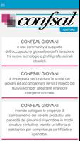 Confsal giovani Affiche