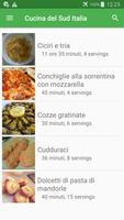 Cucina del Sud Italia Affiche