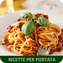 APK Ricette per portata di cucina gratis in italiano.