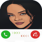 Fake Call From Rihanna icon