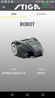 Stiga Autoclip robots. Poster
