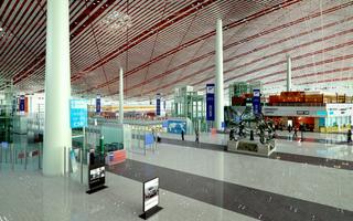 Airport VR Sphere 360° Poster