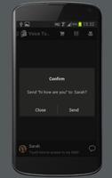 Voice To SMS syot layar 2