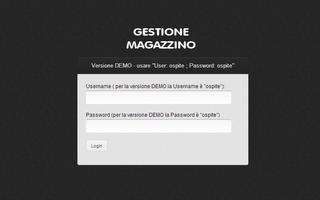 Gestione Magazzino, Report pdf poster