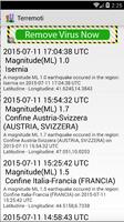 Terremoto Oggi in Italia постер