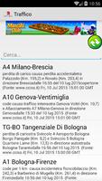 Info traffico autostrade poster