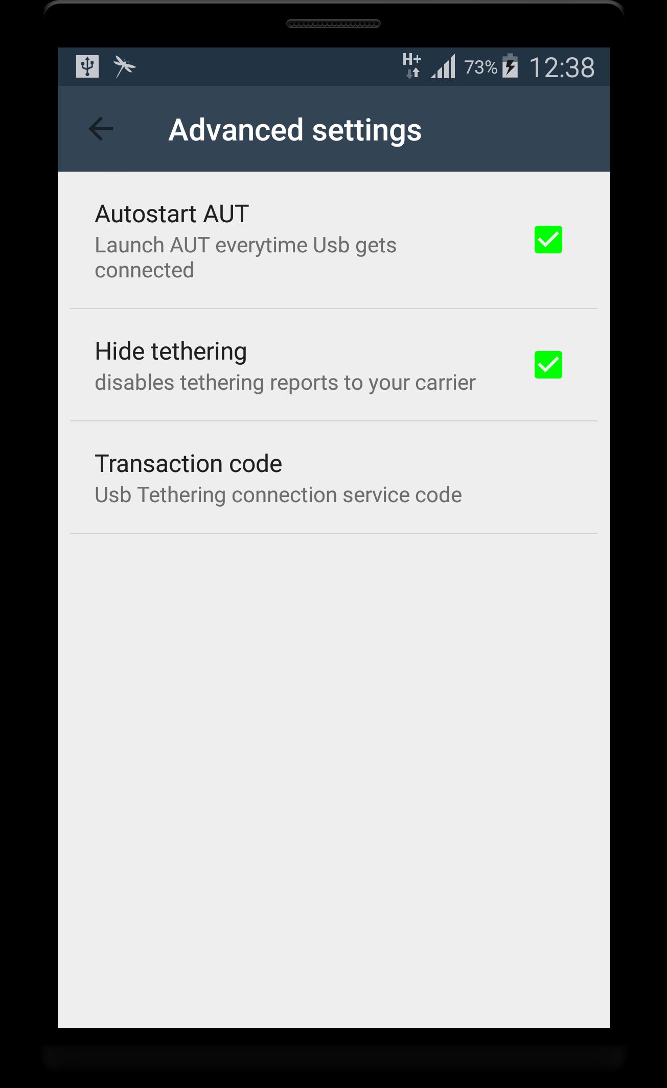 AUT - Auto USB Tether for Android - APK Download