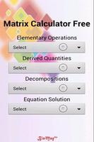 Matrix Calculator Free screenshot 1