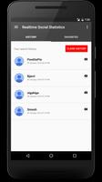 Realtime Social Statistics Plakat