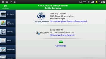 CNA Giovani Imprenditor tablet-poster