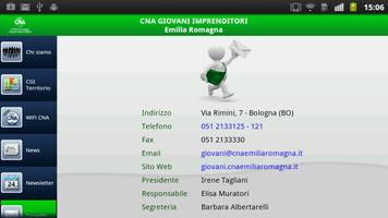 برنامه‌نما CNA Giovani Imprenditor tablet عکس از صفحه