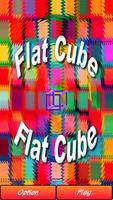 Flat Cube Affiche