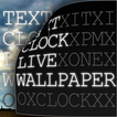 Text Clock Live Wallpaper