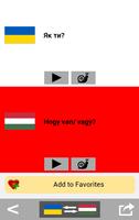 Вивчайте угорську – Розмовник, перекладач, словник imagem de tela 2
